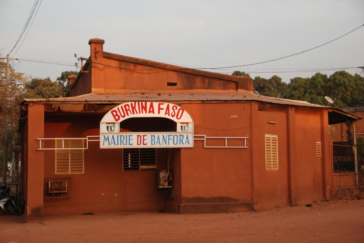 Banfora Town Hall. Photo:IRC Banfora Town Hall