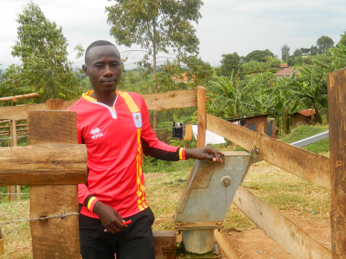 Mugusu Borehole caretaker