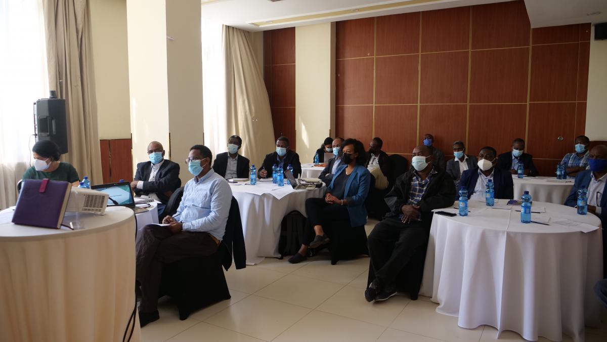 Participants at the Agenda for Change meeting in Ethiopia Participants at the Agenda for Change meeting in Ethiopia