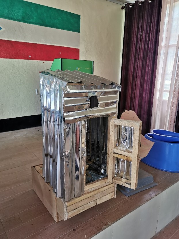 : Direct pit and offset latrine prototypes Direct pit and offset latrine prototypes