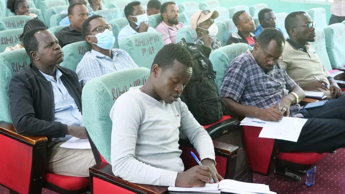 Participants at the SWS closing event in Jinka town, Ethiopia