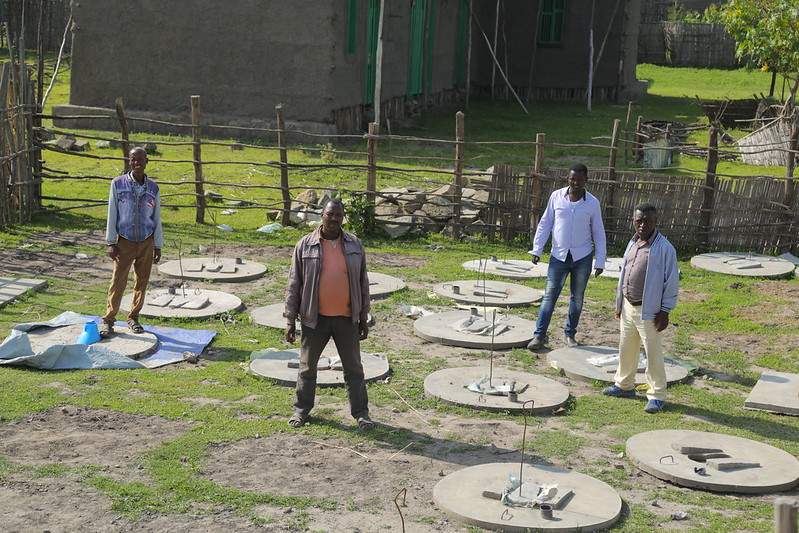 USAID Transform WASH Programme: Latrine slab construction in Shashego woreda, SNNPR, Ethiopia. Photo: IRC USAID Transform WASH Programme: Latrine slab construction in Shashego woreda, SNNPR, Ethiopia.