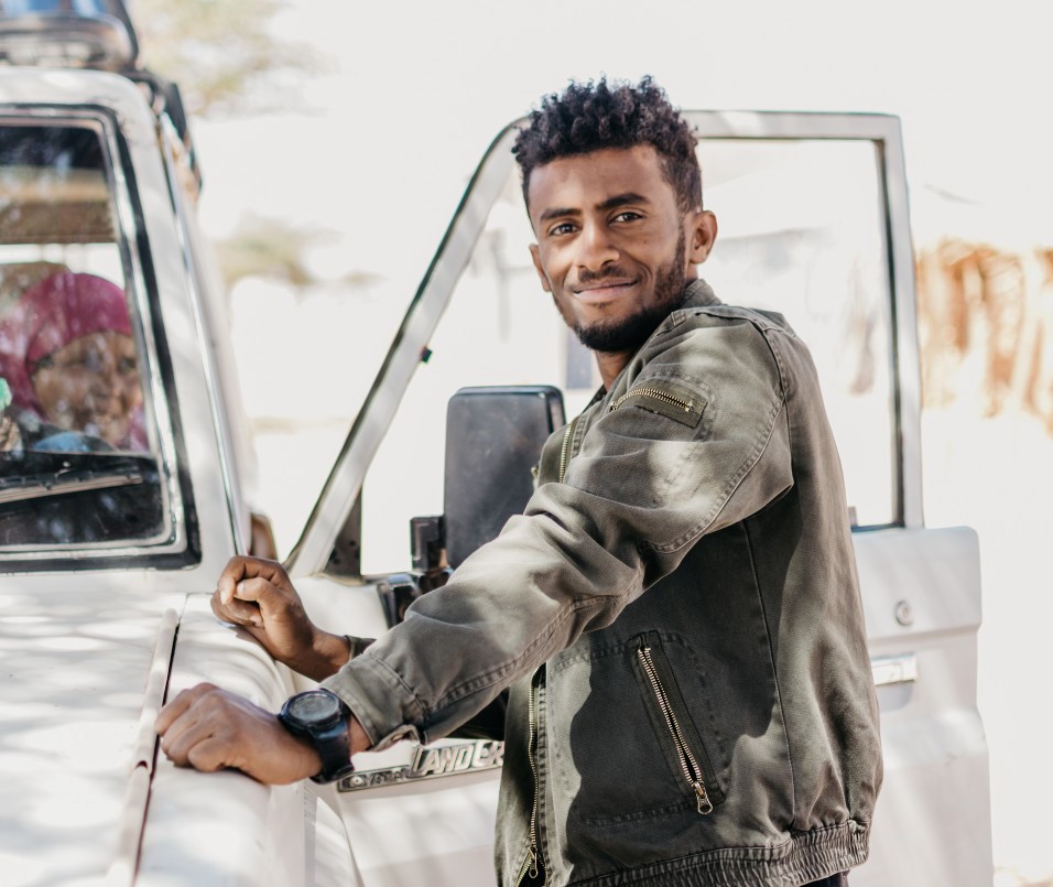 Fikadu Taye, a young entrepreneur Fikadu Taye, a young entrepreneur