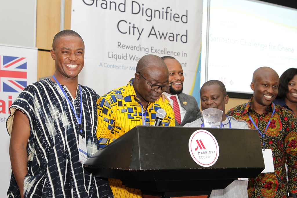 Kumasi Metropolitan Assembly - 1st prize winner, Metropolitan and Municipal Category. Kumasi Metropolitan Assembly - 1st prize winner, Metropolitan and Municipal Category.