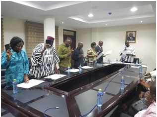 Inauguration CWSA Advisory Board. Left: Vida Duti