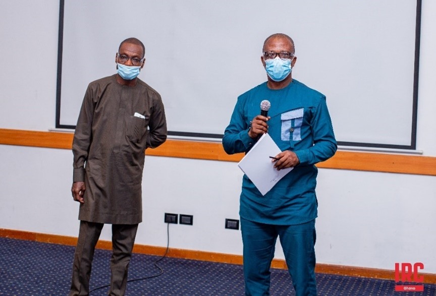 Mr. Samuel Badu-Baiden and Mr James Atta-Era representing Asutifi North District