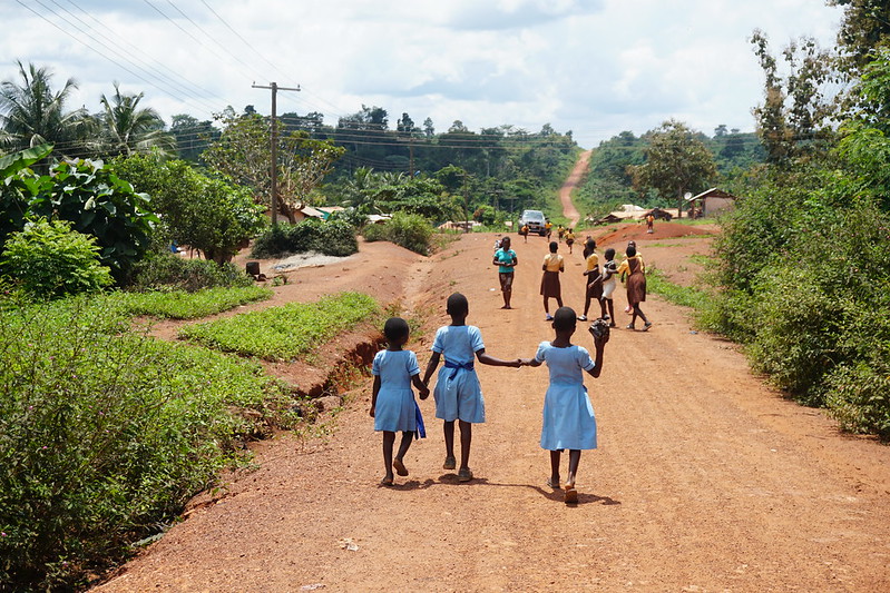 Children in Asutufi North, Ghana. Photo: IRC Children in Asutufi North, Ghana