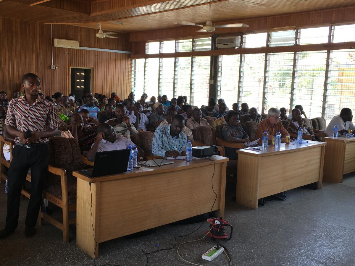 Ghana Cross section of participants 