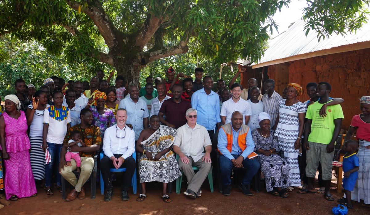 Panaaba community joins Hilton team and partners after mini durbar