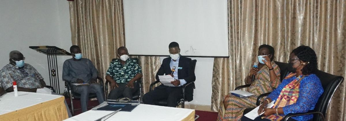 Vida Duti, IRC Country Director Ghana, second from right Vida Duti, IRC Country Director Ghana, second from right