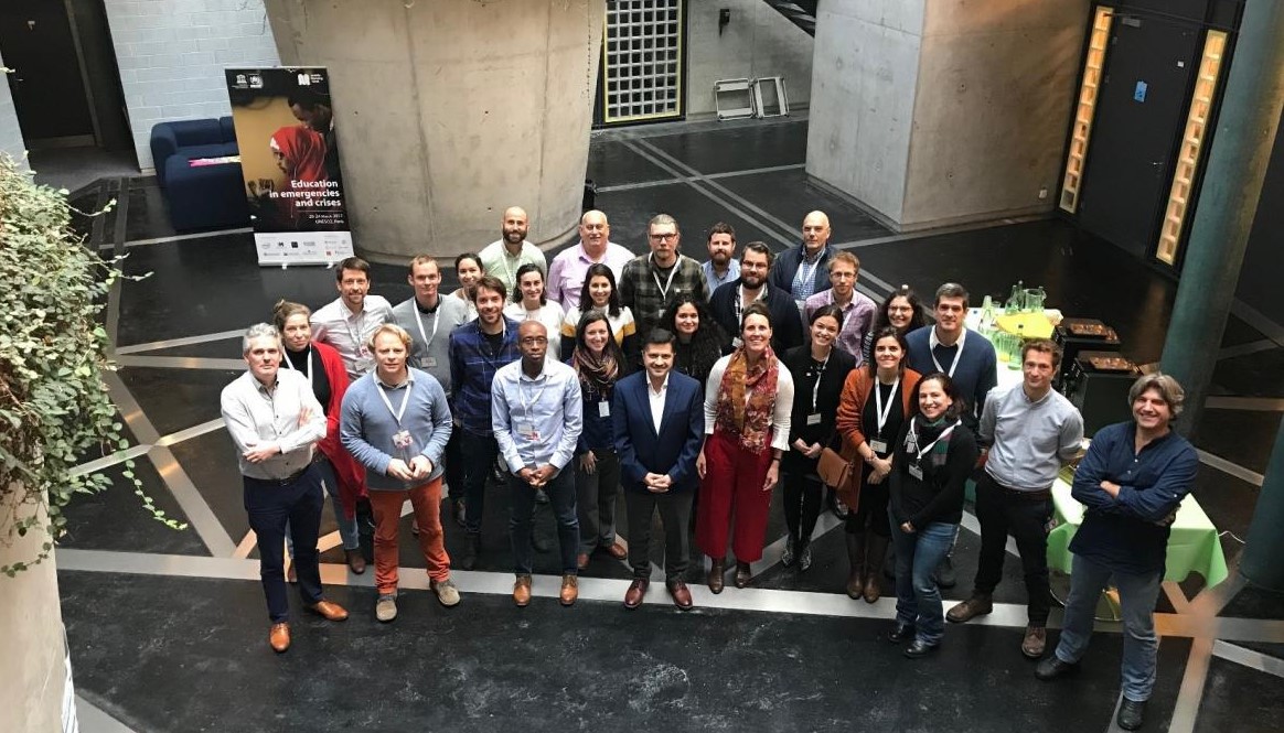 Building resilient WASH systems event participants in Geneva, Switzerland