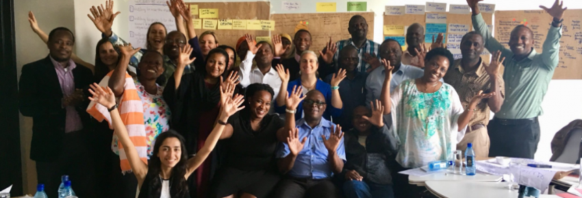 Group photo of CSO advocacy meeting in Kenya