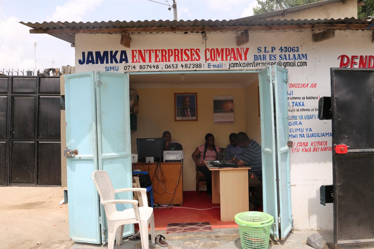 JAMKA Enterprises office in Dar es Salaam JAMKA Enterprises office in Dar es Salaam