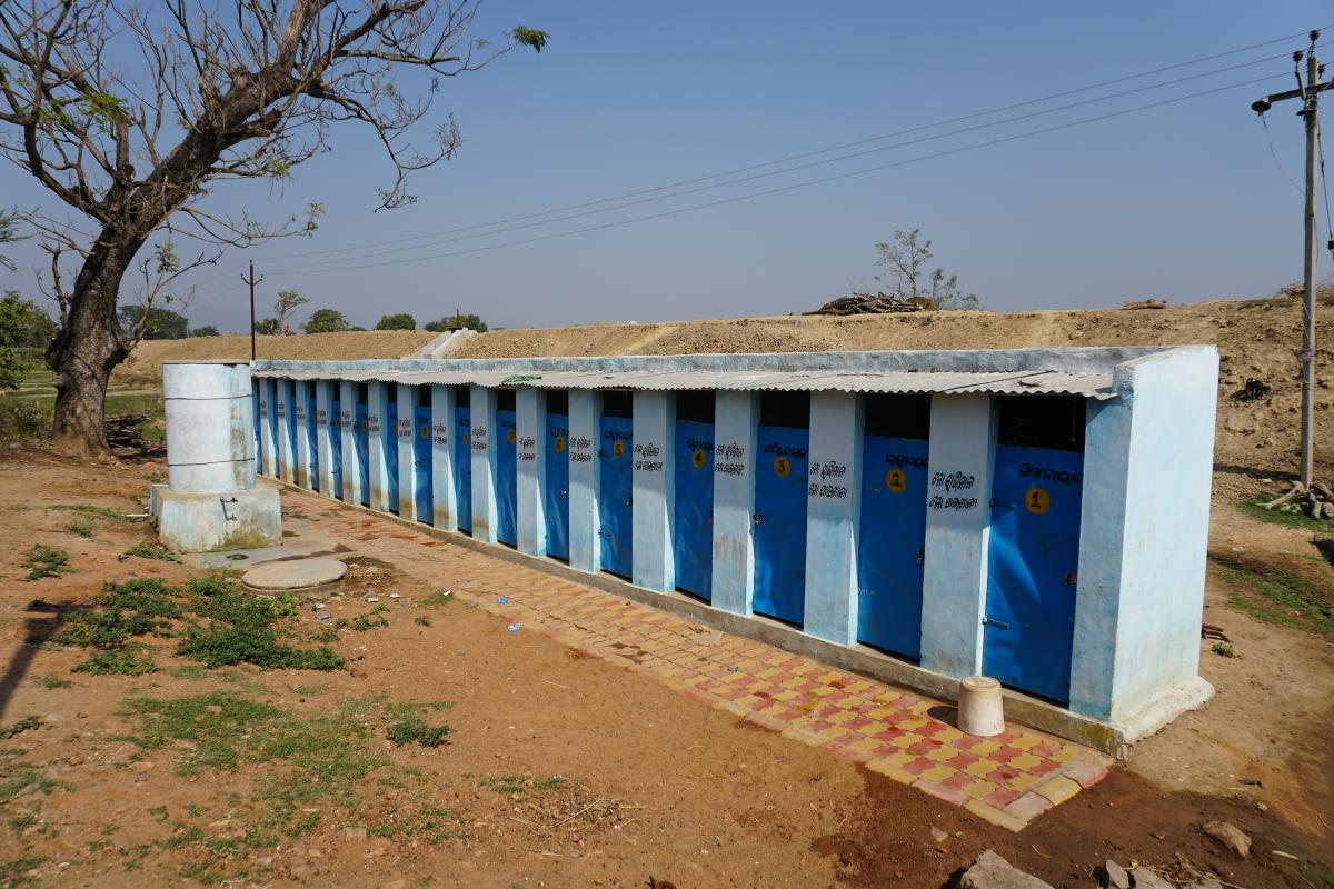 Toilet block in Odisha, India. Photo: Andrea van der Kerk/IRC Toilet block in Odisha, India. Photo: Andrea van der Kerk/IRC