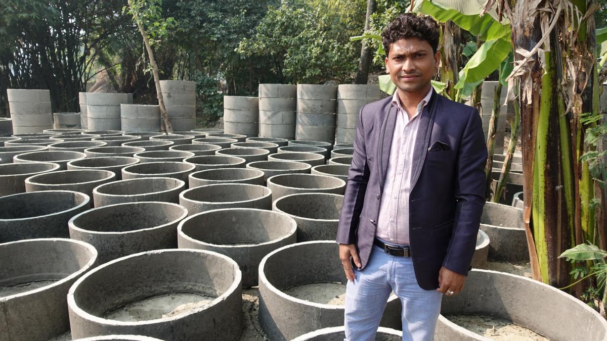 Ramsurat Paswan, owner of Sweety Plant Udyog