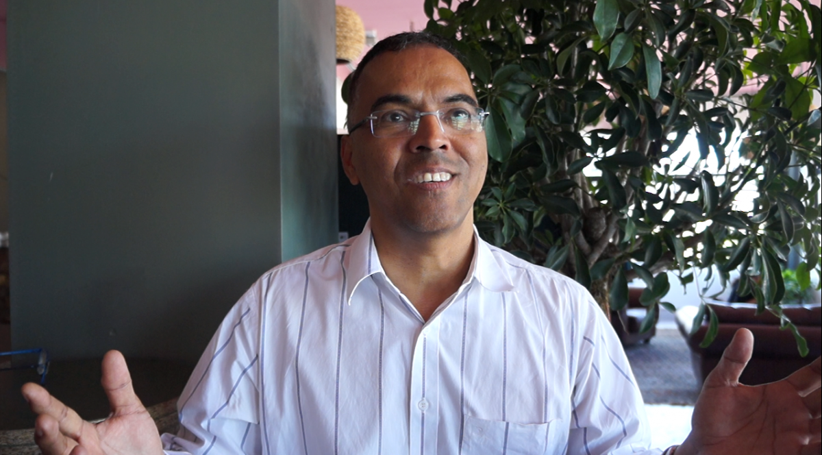 Martin Rivera during IRC 50 interview in The Hague