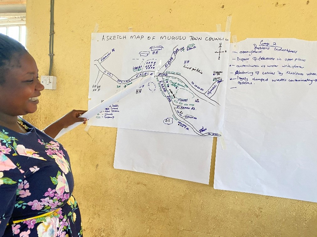 Mugusu participatory process of developing TSP