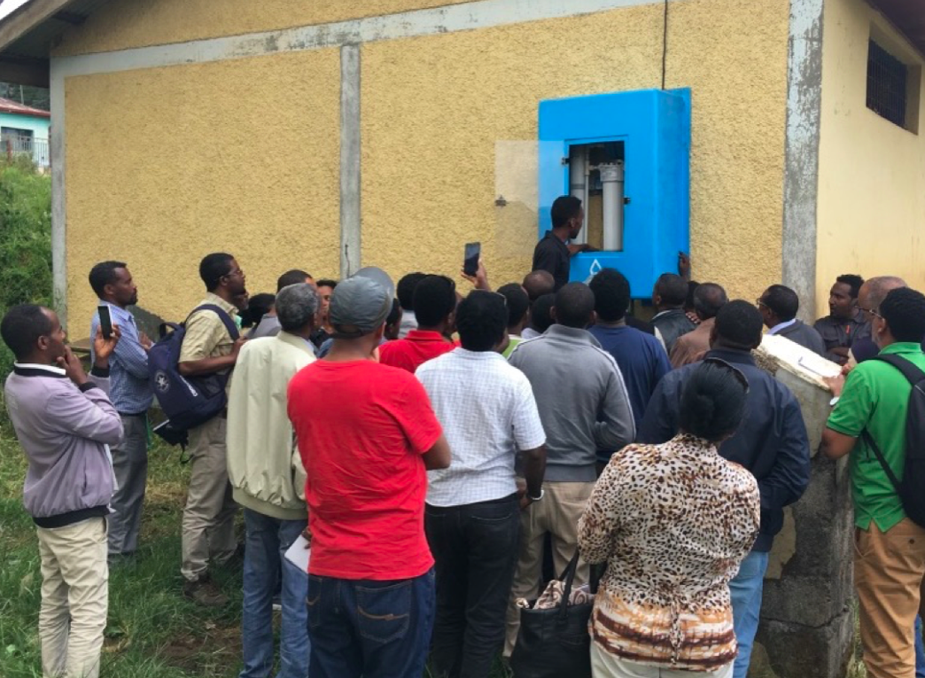 Water station in Ethiopia