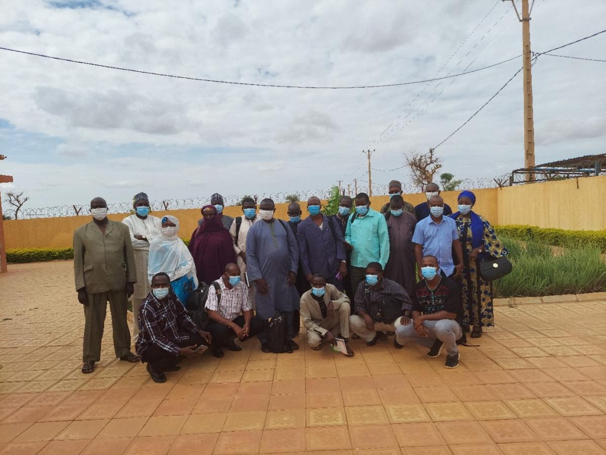 Une forte mobilisation des acteurs du secteur de la santé et du WASH du Niger (Ph. O. Ismael, 2021)
