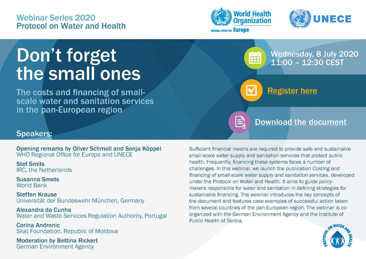 Don't forget the small ones webinar