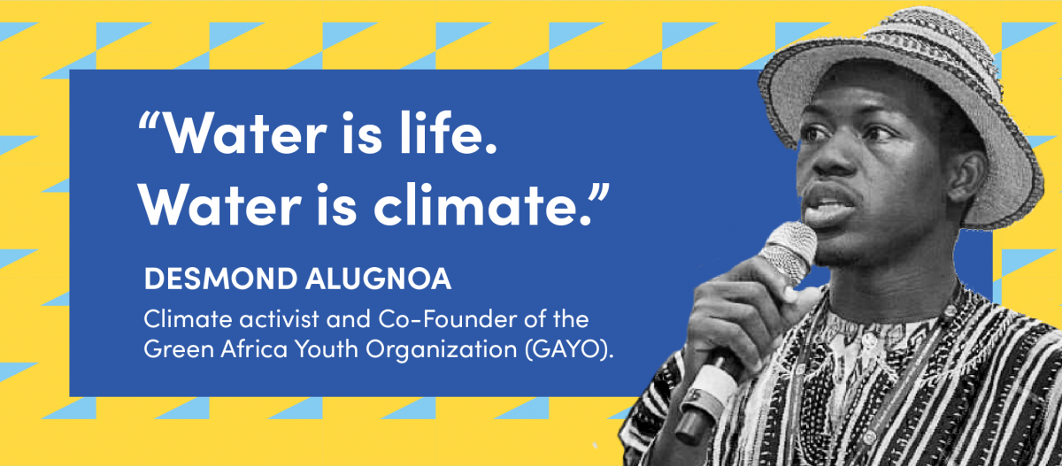 Water is life. Water is climate.