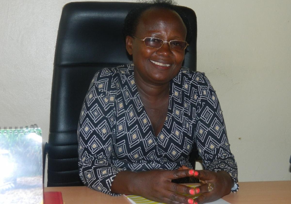 Rwakyaka Mary Kenyana, Kabarole District Councilor for Women, and member of the District WASH Task Team. Photo credit: IRC Uganda Rwakyaka Mary Kenyana, Kabarole District Councilor for Women, and member of the District WASH Task Team