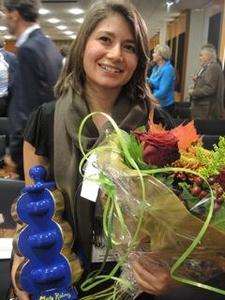Becky Auerbach (Sanergy). Photo: Dick de Jong, H2O Communications, 2013