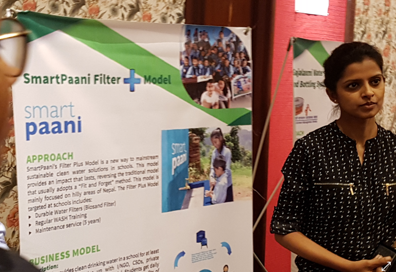 Anisha Karn talking about SmartPaani Anisha Karn talking about SmartPaani