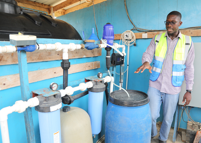 Sylvester Adjapong director of impact and quality for Access Development 