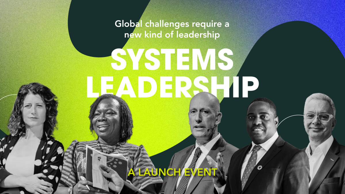 Systems Leadershiop Launch Event Header