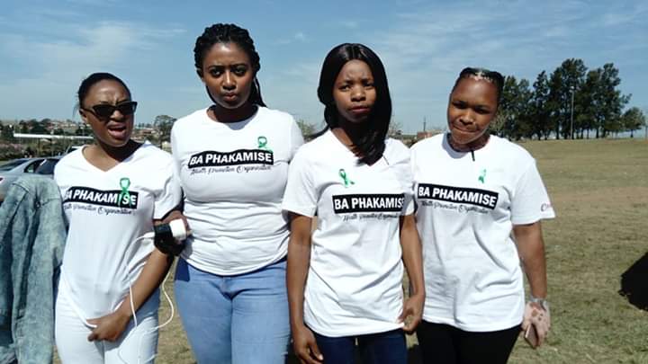 Girls from NGO Ba Phakamise