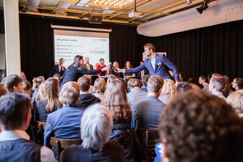 At the 'Adopt an SDG', organized by Partos the Netherlands