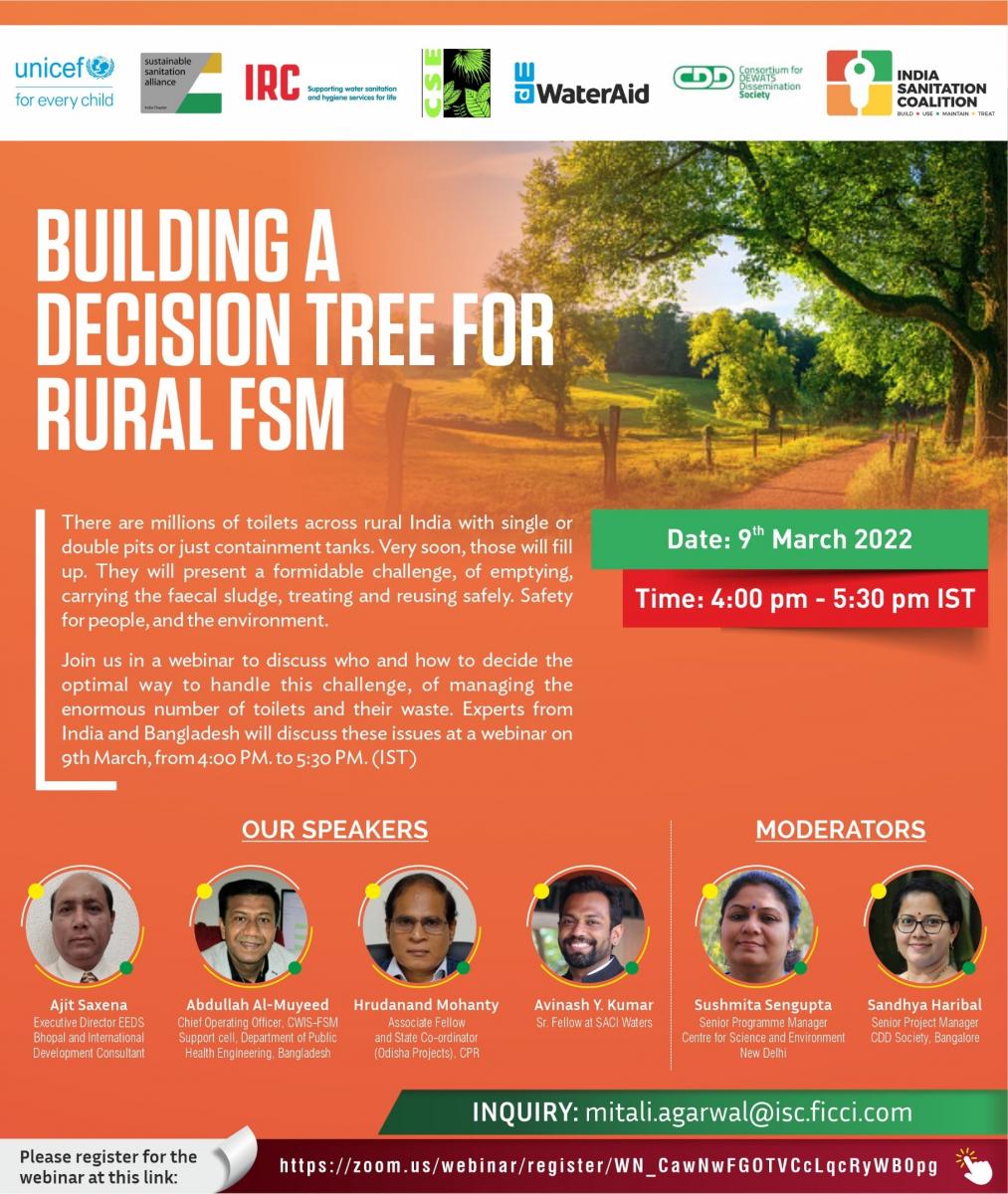 Webinar poster Building a Decision Tree for Rural FSM
