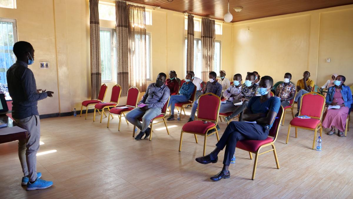 Woba Ari district discussing on the final master plan