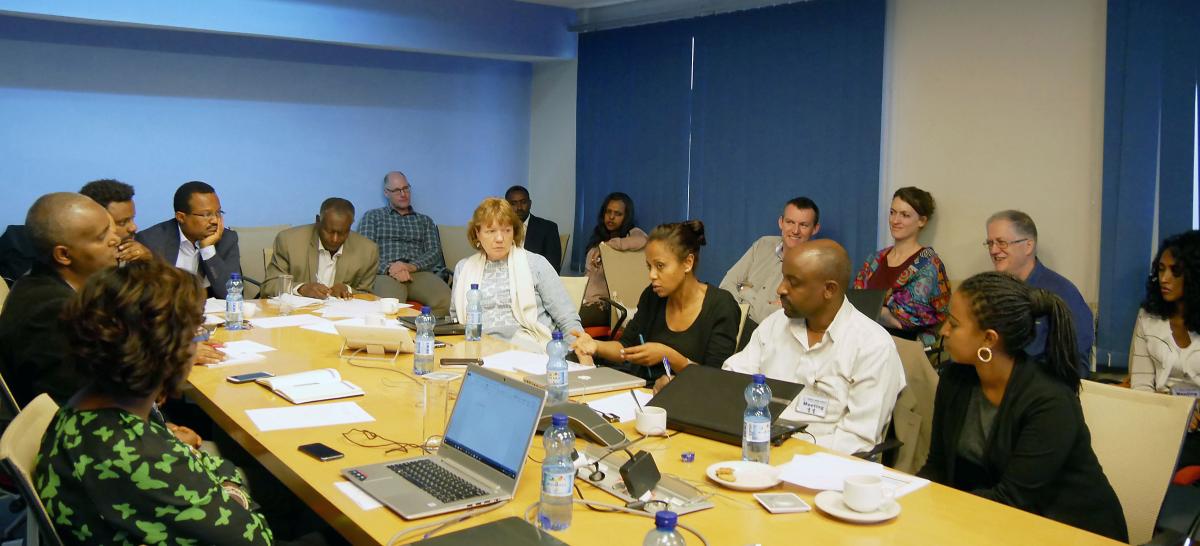 Sanitation rapid survey launch meeting Addis Abeba, 23 March 2017 (Photo: Sirak Wondimu)